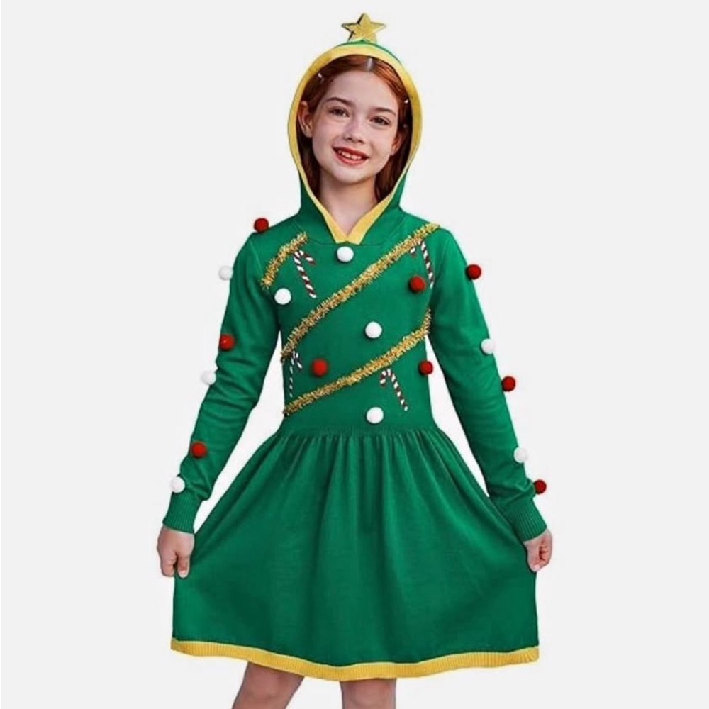MAD Engine Green Holiday Kids Costume